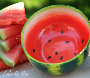 Color Me Mine - Tallahassee Watermelon Bowl