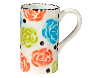 Color Me Mine - Tallahassee Simple Floral Mug
