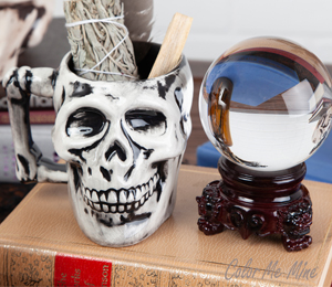 Color Me Mine - Tallahassee Antiqued Skull Mug