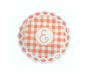 Color Me Mine - Tallahassee Gingham Monogram