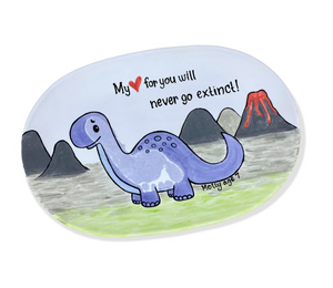 Color Me Mine - Tallahassee Footprint Brontosaurus