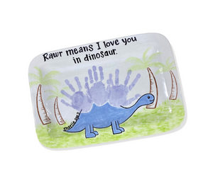 Color Me Mine - Tallahassee Handprints Dinosaur