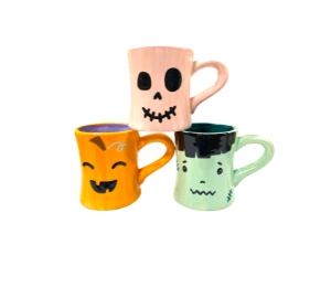 Color Me Mine - Tallahassee Halloween Mini Mugs