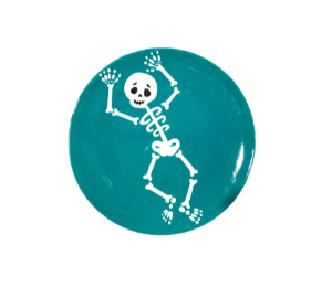Color Me Mine - Tallahassee Jumping Skeleton Plate