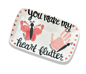 Color Me Mine - Tallahassee Heart Flutter Print