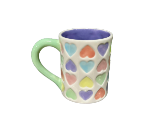 Color Me Mine - Tallahassee Tiny Hearts Mug