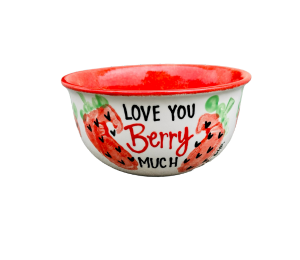 Color Me Mine - Tallahassee Berry Love Bowl