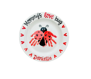 Color Me Mine - Tallahassee Love Bug Plate