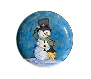 Color Me Mine - Tallahassee Rustic Glazed Snowman