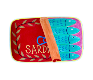 Color Me Mine - Tallahassee Sardines Dinner Plate