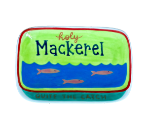 Color Me Mine - Tallahassee Mackerel Appetizer Plate