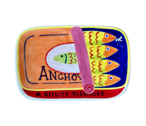 Color Me Mine - Tallahassee Anchovies App Plate