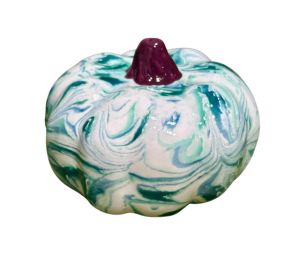 Color Me Mine - Tallahassee Teal Shaving Cream Pumpkin