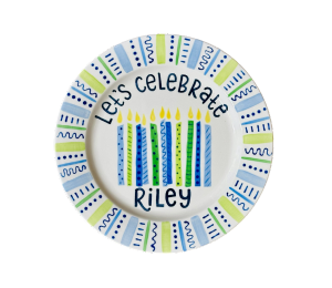 Color Me Mine - Tallahassee Let's Celebrate Plate