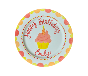 Color Me Mine - Tallahassee Birthday Cupcake Plate